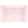 250 Pink Paper Bags with Handles - Eco-Friendly & Durable