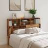 Stylish Old Wood Headboard Cabinet - 160x19x103.5 cm