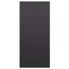 High Gloss Grey Book Cabinet & Sideboard - 66x30x130 cm