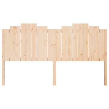 Solid Pine Bed Headboard 186x4x110 cm - Rustic Charm