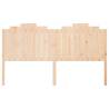 Solid Pine Bed Headboard 186x4x110 cm - Rustic Charm