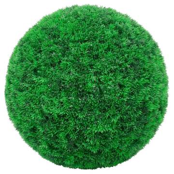 Artificial Boxwood Balls with LED Lights - 35 cm Green (2 pcs)