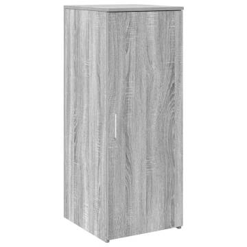 Storage Cabinet Grey Sonoma - Compact & Durable | HipoMarket