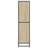 Bookcase Sonoma Oak 60x35x139 cm - Modern Engineered Wood Storage