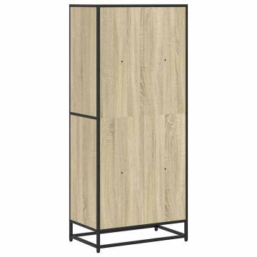 Bookcase Sonoma Oak 60x35x139 cm - Modern Engineered Wood Storage