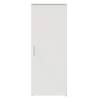 White Storage Cabinet 40x45x103.5 cm - Durable Engineered Wood