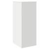 White Storage Cabinet 40x45x103.5 cm - Durable Engineered Wood