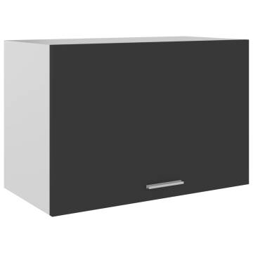 Hanging Cabinet Grey 60x31x40 cm - Stylish Space Saver