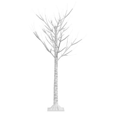 Warm White LED Christmas Tree - 1.2m Willow for Indoor/Outdoor