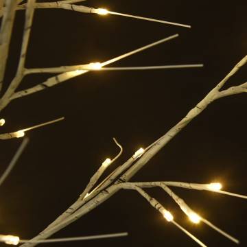 Warm White LED Christmas Tree - 1.2m Willow for Indoor/Outdoor