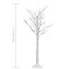 Warm White LED Christmas Tree - 1.2m Willow for Indoor/Outdoor