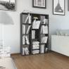 Room Divider & Book Cabinet Grey - 100x24x140 cm | HipoMarket