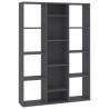 Room Divider & Book Cabinet Grey - 100x24x140 cm | HipoMarket