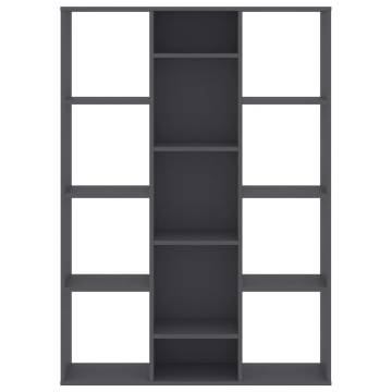 Room Divider & Book Cabinet Grey - 100x24x140 cm | HipoMarket