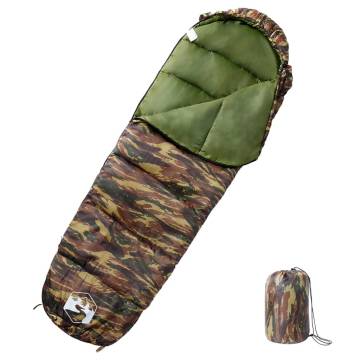 Mummy Sleeping Bag for Adults - 3 Seasons Camping Comfort