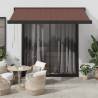  Automatic Retractable Awning Brown 300x250 cm Colour brown Size 300 x 250 cm Quantity in Package 1 