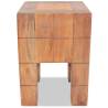 Stool Solid Mahogany Wood – Timeless & Durable Design