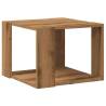 Coffee Table Artisan Oak - 40x40x30 cm | Durable Design