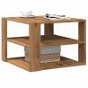 Artisan Oak Coffee Table - Durable & Stylish 58x58x40 cm