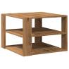 Artisan Oak Coffee Table - Durable & Stylish 58x58x40 cm