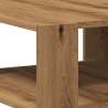 Artisan Oak Coffee Table - Durable & Stylish 58x58x40 cm