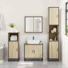 Bathroom Mirror Cabinet Sonoma Oak 65x20x60 cm - Stylish & Durable