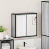 Bathroom Mirror Cabinet Grey Sonoma 65x20x60 cm | Hipo Market