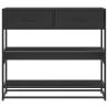 Console Table Black 90x35x80 cm | Stylish Storage Solution