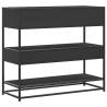 Console Table Black 90x35x80 cm | Stylish Storage Solution