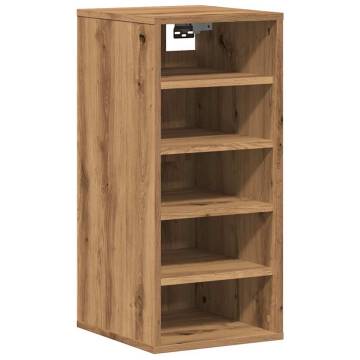 Shoe Cabinets 2 pcs Artisan Oak - Stylish Storage Solution