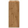 Stylish Book Cabinet & Room Divider - Artisan Oak 80x30x72 cm