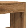 Stylish Book Cabinet & Room Divider - Artisan Oak 80x30x72 cm