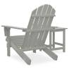 Garden Adirondack Chair & Table - Solid Fir Wood Grey