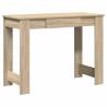 Desk Sonoma Oak 100x45x75 cm | Durable Engineered Wood