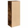 Stylish Smoked Oak Bookcase - 31x24x77 cm Engineered Wood