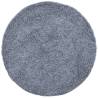 Shaggy Rug High Pile Modern Blue Ø 280 cm | Hipomarket UK