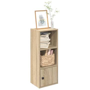 Sonoma Oak Bookcase - Stylish Storage Solution 31x24x77 cm