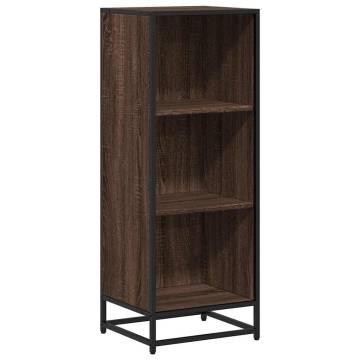 Book Cabinet Brown Oak 40x35x107.5 cm - Stylish Storage Solution