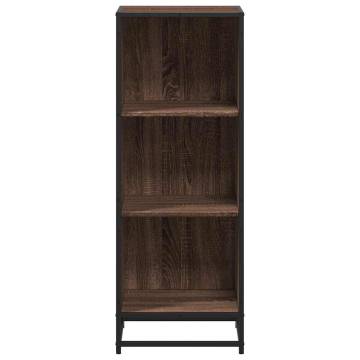 Book Cabinet Brown Oak 40x35x107.5 cm - Stylish Storage Solution