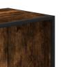 Book Cabinet Smoked Oak | 40x35x139 cm Engineered Wood