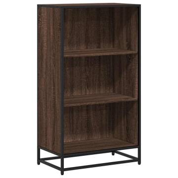 Book Cabinet Brown Oak - Stylish & Durable Storage | HiPoMarket