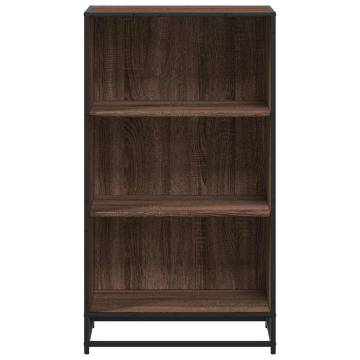 Book Cabinet Brown Oak - Stylish & Durable Storage | HiPoMarket