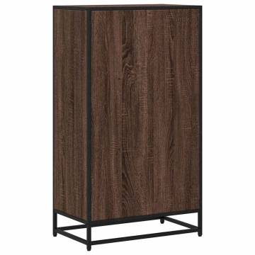 Book Cabinet Brown Oak - Stylish & Durable Storage | HiPoMarket