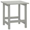 Garden Adirondack Chair & Table - Solid Fir Wood Grey