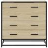 Stylish Drawer Cabinet Sonoma Oak - 70x41x70 cm | HipoMarket