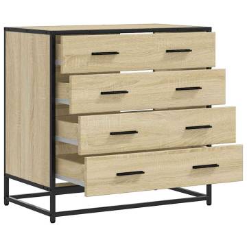 Stylish Drawer Cabinet Sonoma Oak - 70x41x70 cm | HipoMarket