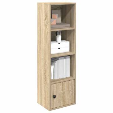 Bookcase Sonoma Oak - Stylish Engineered Wood Storage | HipoMarket