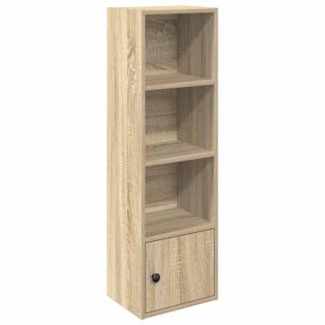 Bookcase Sonoma Oak - Stylish Engineered Wood Storage | HipoMarket