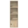 Bookcase Sonoma Oak - Stylish Engineered Wood Storage | HipoMarket