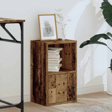 Bookcase Old Wood 31x24x52 cm - Stylish Storage Solution